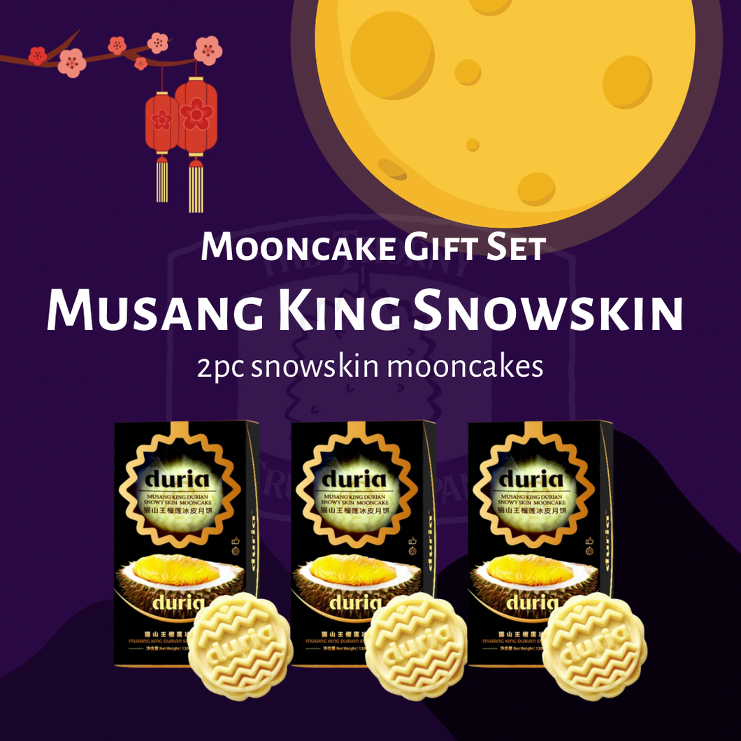 [PRE-ORDER] Duria Musang King Durian Snowskin Mooncakes
