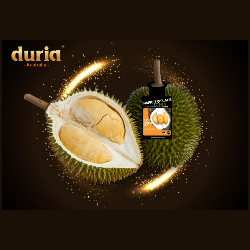 Duria Australia Frozen Whole D13 Golden Bun Durian