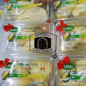 Kradum Thong Fresh Chilled Durian pulp 450g - The Thorny Fruit Co