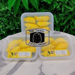 [PRE-ORDER] Air-Flown Musang King D197 - Fresh Chilled Durian pulp 400g - The Thorny Fruit Co