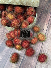 Load image into Gallery viewer, [PRE-ORDER] Fresh QLD Red Rambutans. Nephelium lappaceum - The Thorny Fruit Co