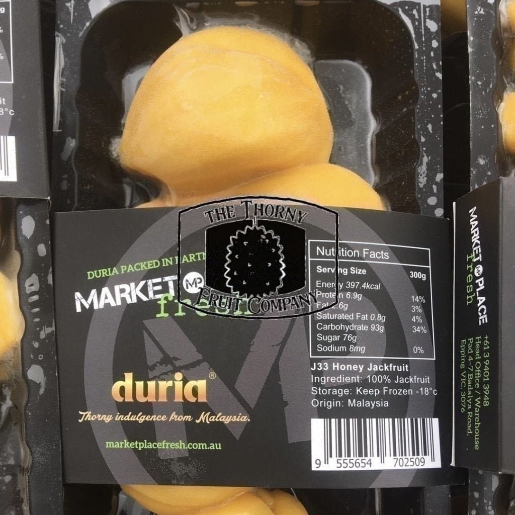 [SOLD OUT] Duria Australia Honey Jackfruit Frozen Malaysian 300g Pulp - The Thorny Fruit Co